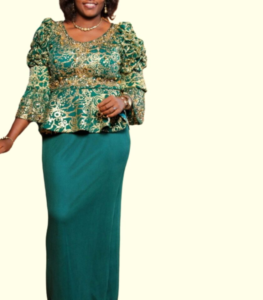 Luxury Green Two Piece